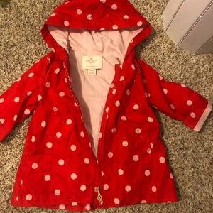 Baby Kate spade rain coat